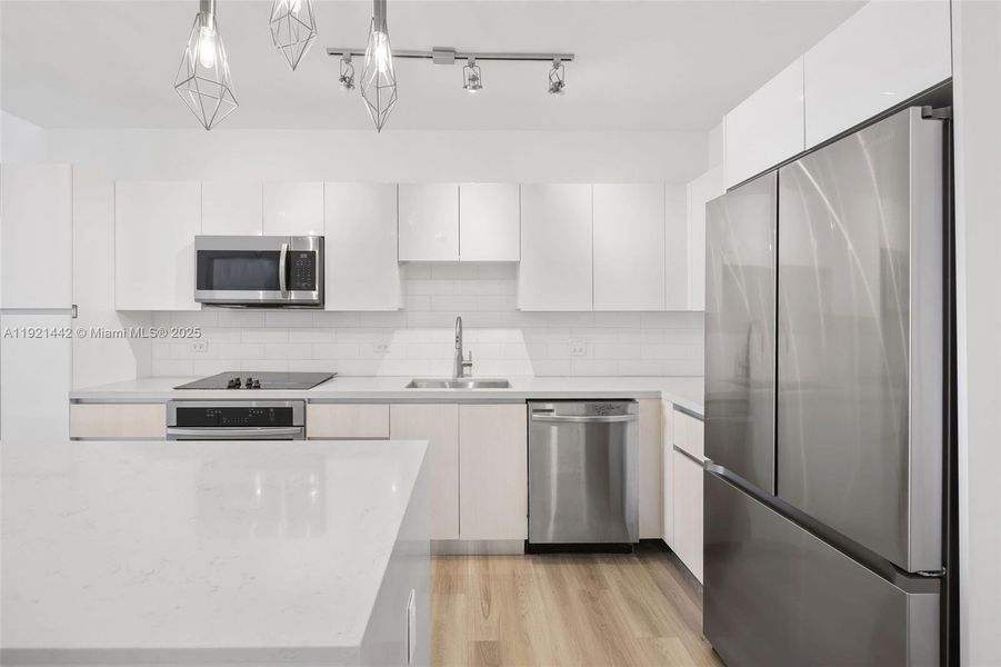 Furnished interior view inside a new home in , Hallandale Beach (Image 10).