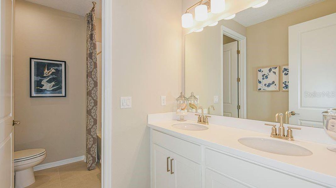 Furnished interior view inside a new home in Colbert Landings, Palm Coast (Image 10). Furnished interior view inside a new home in Colbert Landings, Palm Coast (Image 10).