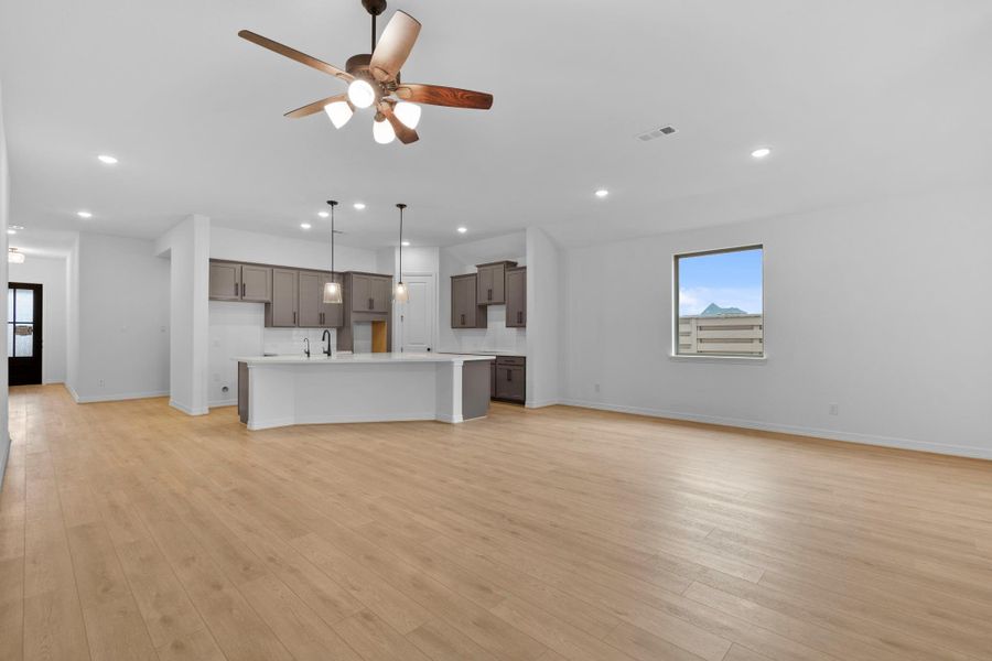 Spacious, unfurnished interior of a new home in Austin Point, Richmond (Image 25).
