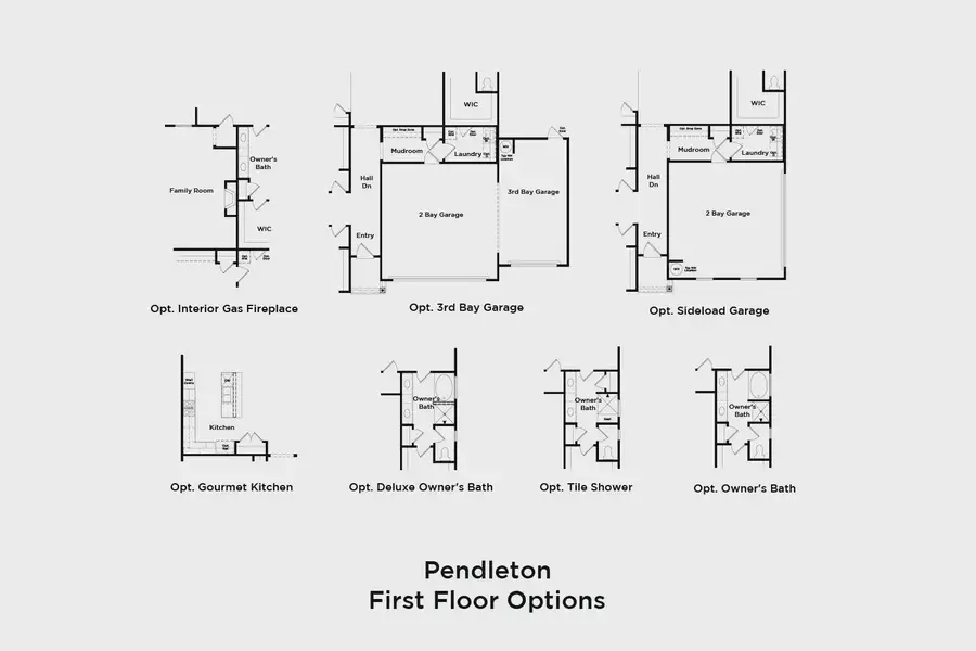 2D floor plan layout for the Pendleton by DRB Homes in Station Pointe, Angier, NC (Image 4). 2D floor plan layout for the Pendleton by DRB Homes in Station Pointe, Angier, NC (Image 4).