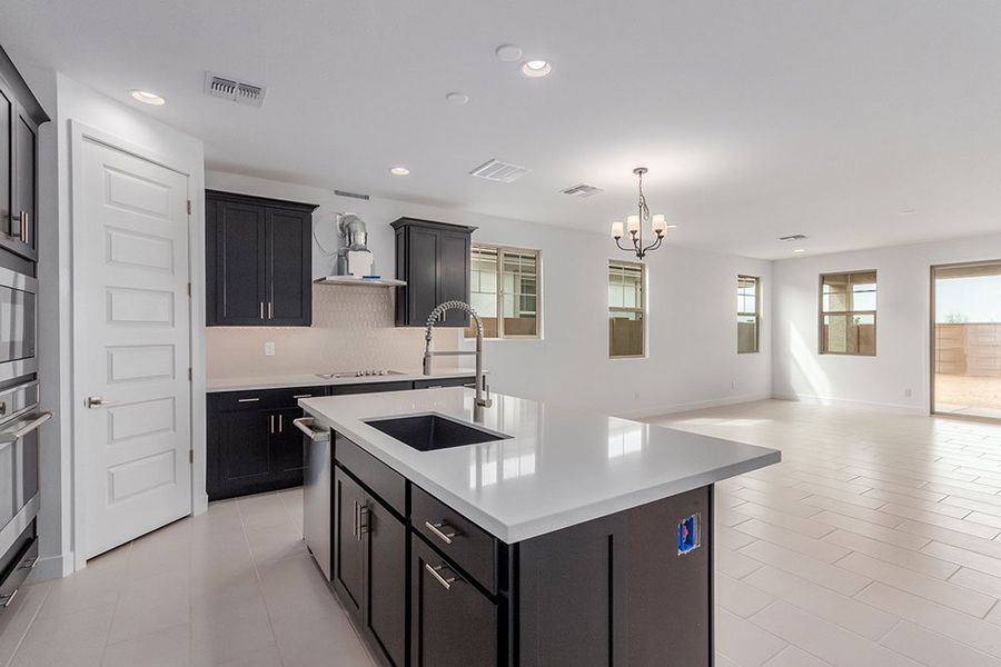Representative furnished interior of a home built from the Sterling by Taylor Morrison in Hawes Crossing Encore Collection, Mesa (Image 3).