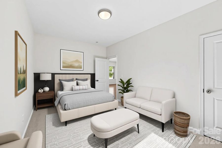 Furnished interior view inside a new home in , Spencer (Image 9).