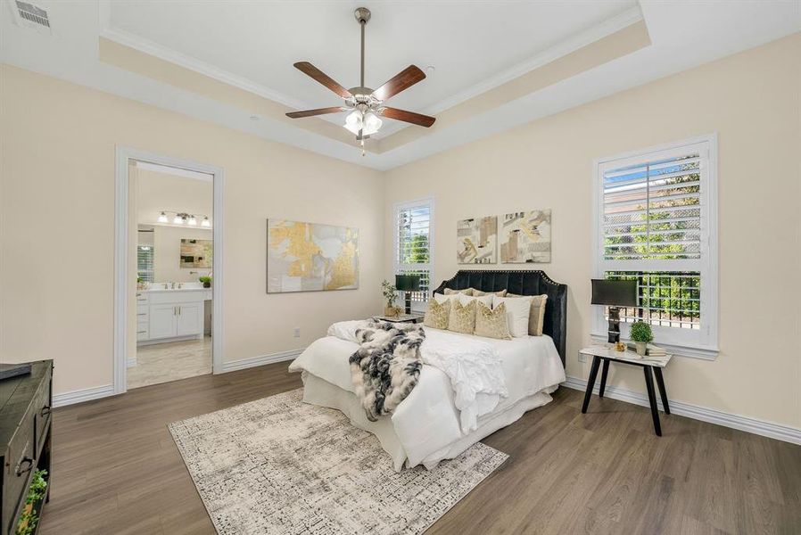 Furnished interior view inside a new home in Ladera Prosper, Prosper (Image 6).