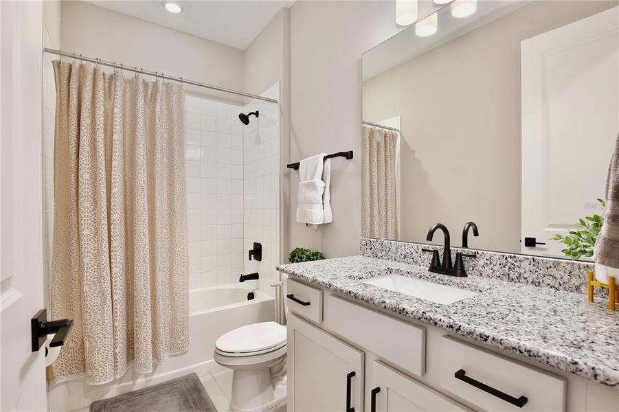 Furnished interior view inside a new home in , Clermont (Image 43). Furnished interior view inside a new home in , Clermont (Image 43).