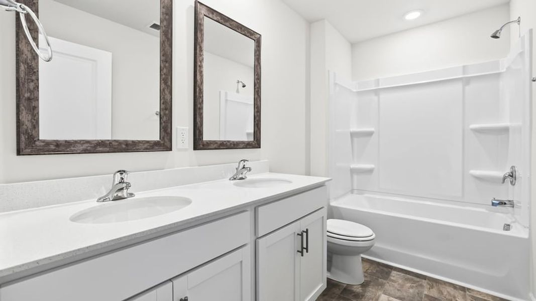 Furnished interior view inside a new home in Durbin Meadows Traditions, Fountain Inn (Image 11).