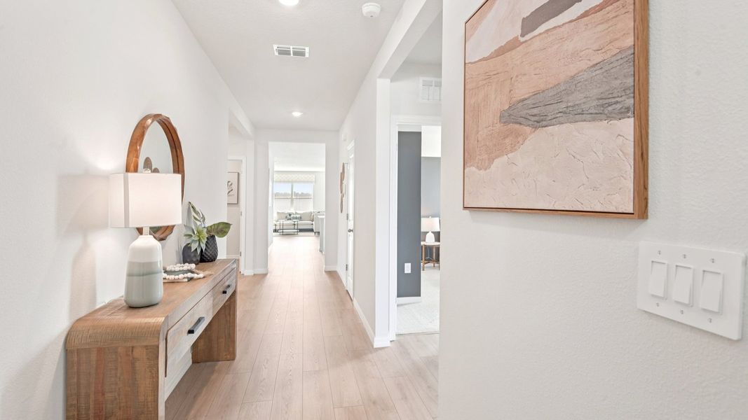 Furnished interior view inside a new home in Summit View, Dade City (Image 4).