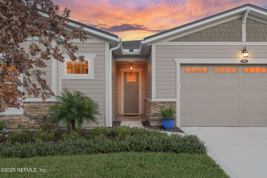 Exterior details and patio area of a home in , St. Johns (Image 22). Exterior details and patio area of a home in , St. Johns (Image 22).