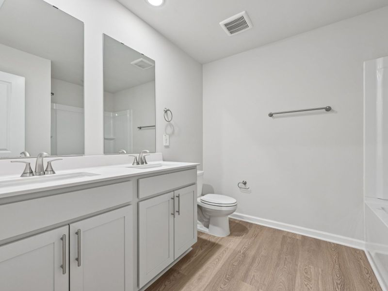 Furnished interior view inside a new home in Oakwood, Mebane (Image 8).