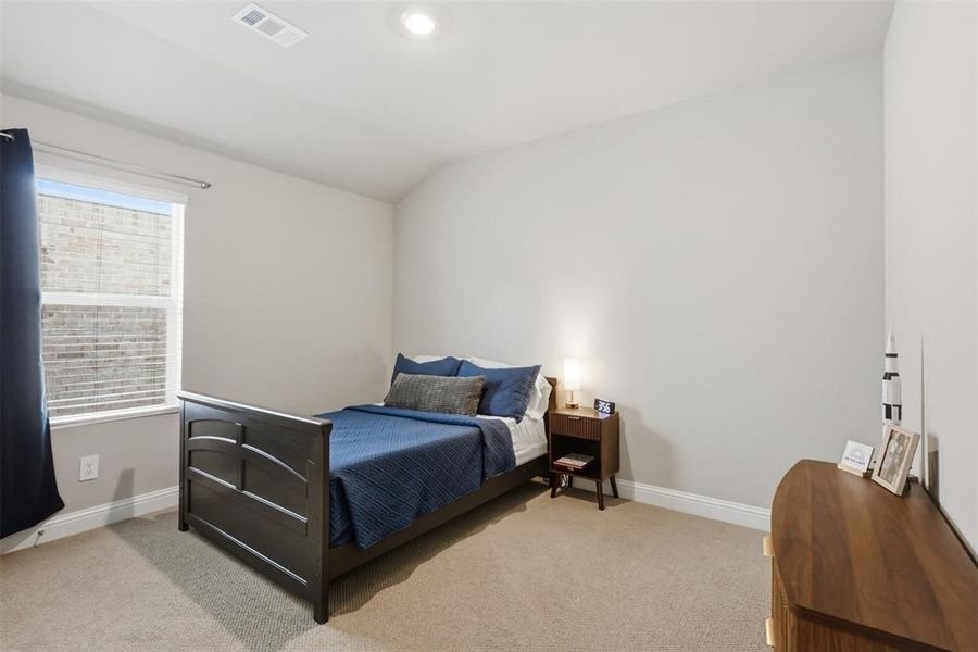 Furnished interior view inside a new home in Tesoro at Chisholm Trail Ranch, Crowley (Image 31).