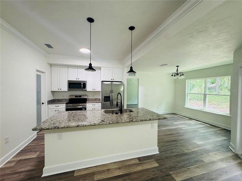Furnished interior view inside a new home in , Bronson (Image 3).