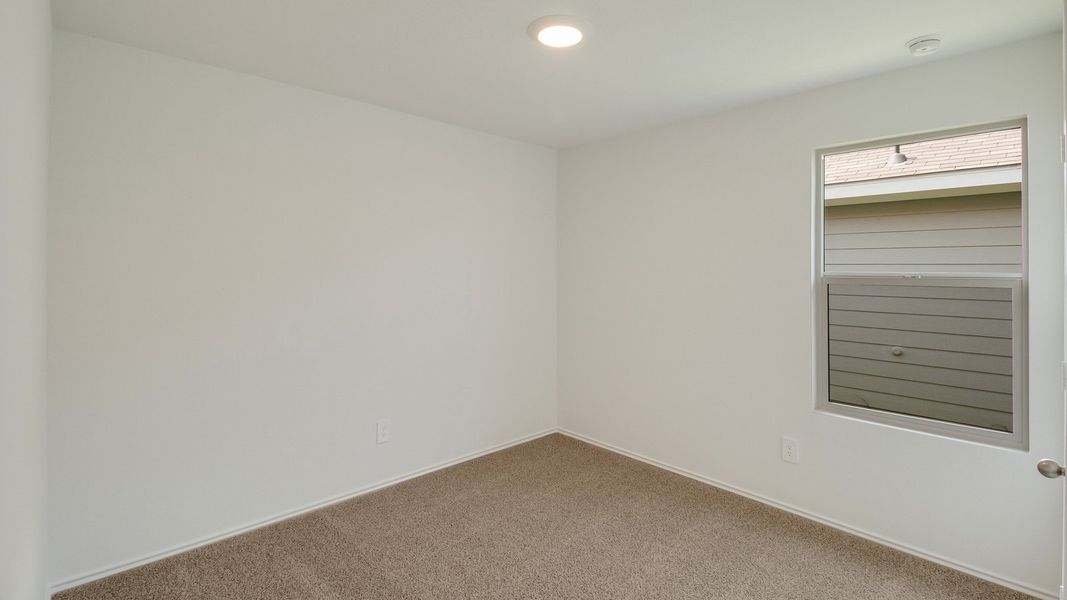 Representative unfurnished interior of a home built from the The Gaven by D.R. Horton in Wayside, Uhland (Image 18).