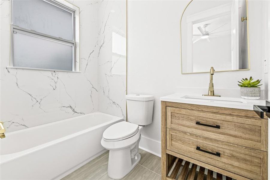 Furnished interior view inside a new home in , St. Petersburg (Image 15).