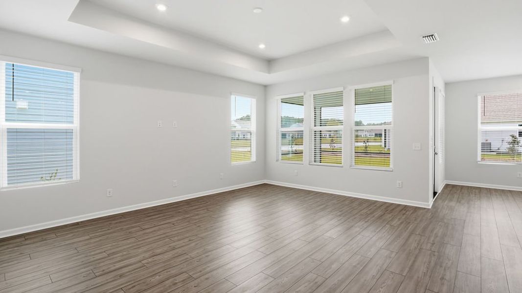Spacious, unfurnished interior of a new home in Midpoint at New Riverside, Bluffton (Image 26).