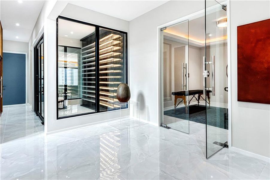 Furnished interior view inside a new home in , Marietta (Image 35).