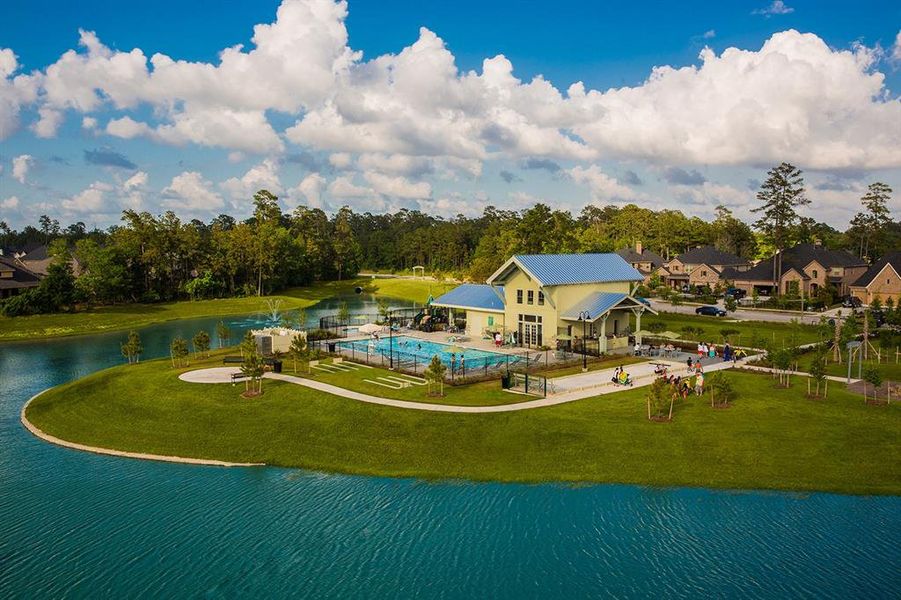 The master planned community of Harpers Preserve offers a wide variety of amenities to keep you and your children occupied all year round. Check out the pool, hot tub, splash pad and playground for you and the family to enjoy!