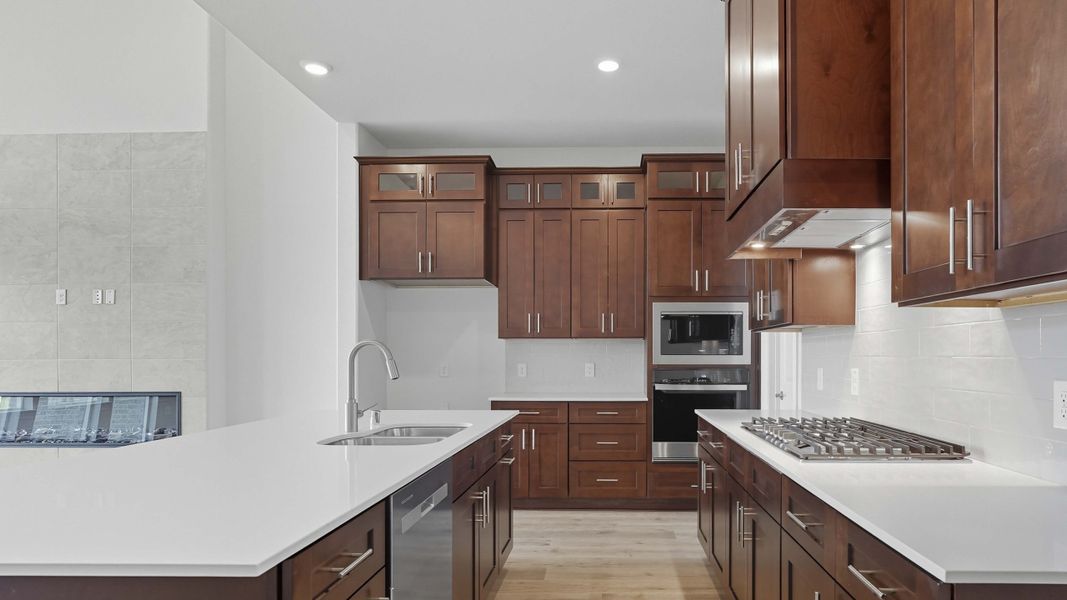 Representative furnished interior of a home built from the LEVI by D.R. Horton in Clearview Ranch, Royse City (Image 8). Representative furnished interior of a home built from the LEVI by D.R. Horton in Clearview Ranch, Royse City (Image 8).
