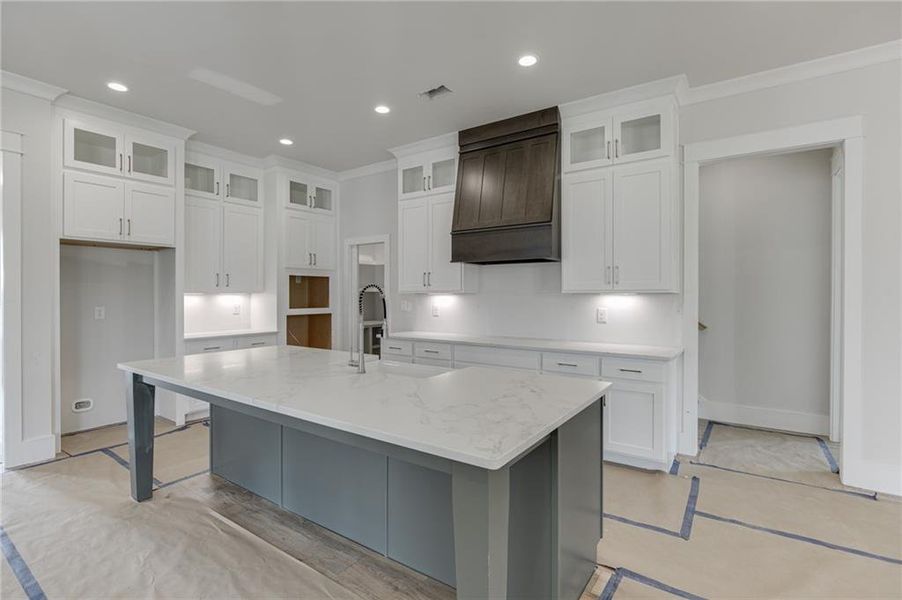Furnished interior view inside a new home in , Buford (Image 12).