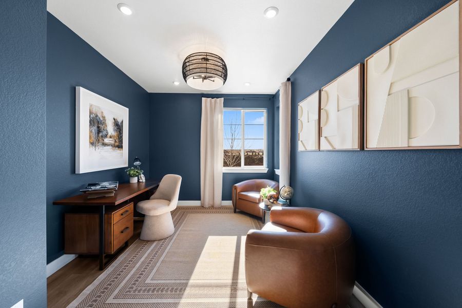 Furnished interior view inside a new home in Trumark Homes at Tanterra, Parker (Image 16).