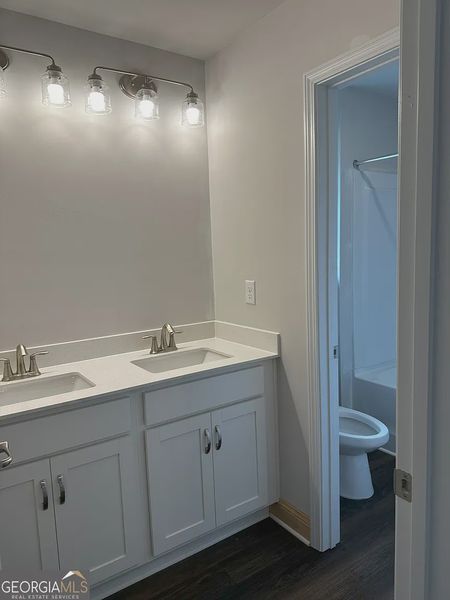 Furnished interior view inside a new home in Canterbury Villas, Carrollton (Image 7).