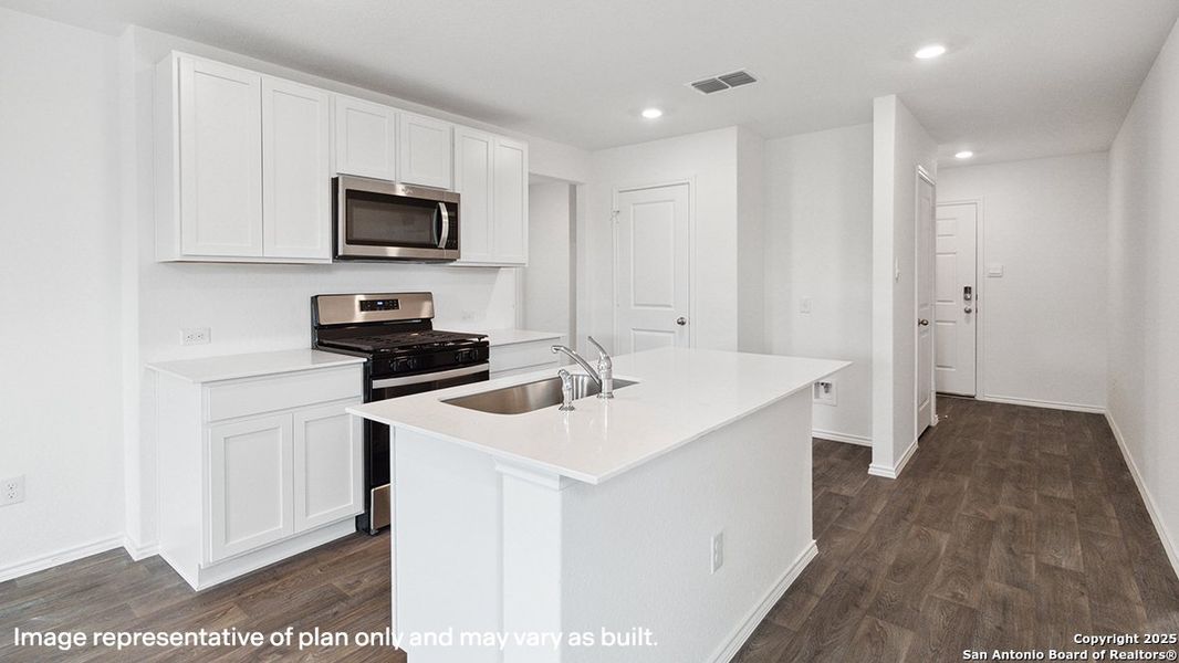 Furnished interior view inside a new home in Langdon, San Antonio (Image 9). Furnished interior view inside a new home in Langdon, San Antonio (Image 9).
