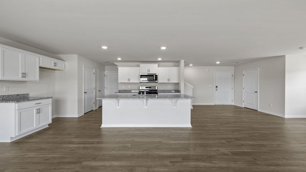 Furnished interior view inside a new home in Durbin Meadows, Fountain Inn (Image 9).