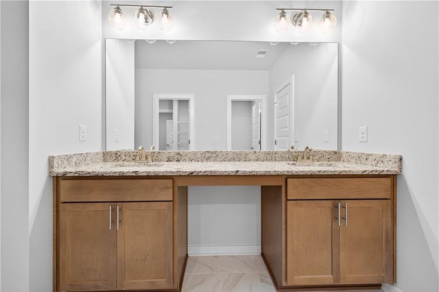 Furnished interior view inside a new home in The Manor at Gainesville Township, Gainesville (Image 14).