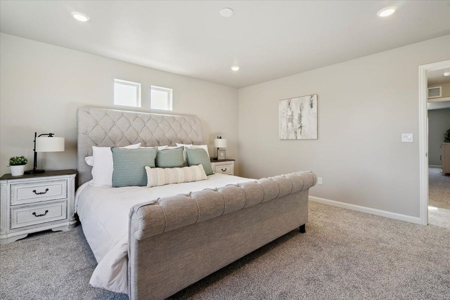 Furnished interior view inside a new home in Bradley Heights, Colorado Springs (Image 10).