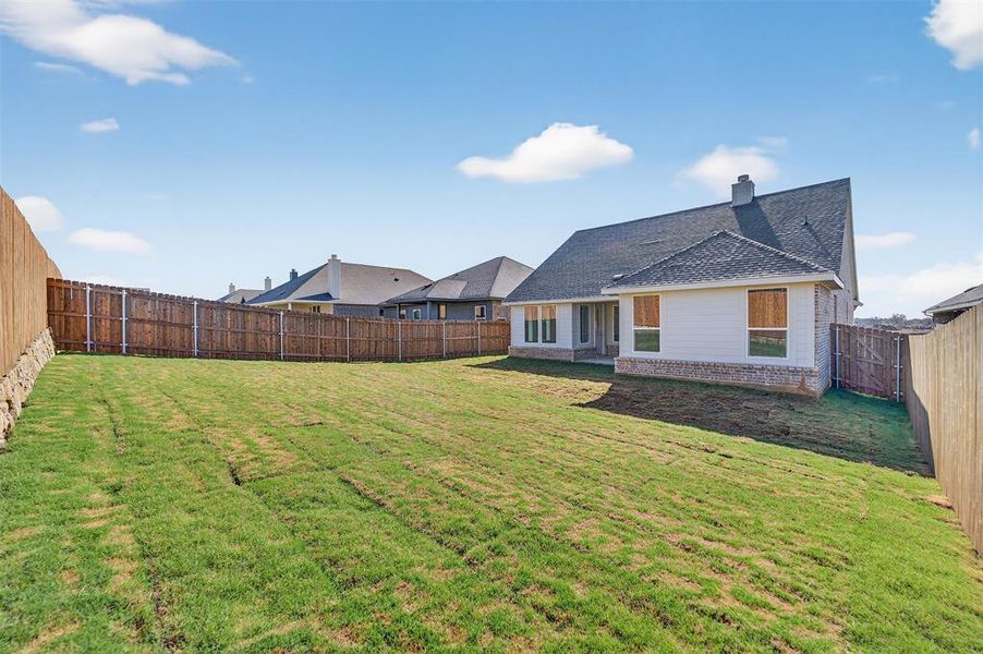 Exterior details and patio area of a home in Liberty Pointe, Gainesville (Image 26).