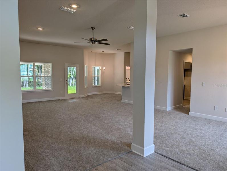 Spacious, unfurnished interior of a new home in Palm Coast, Palm Coast (Image 16). Spacious, unfurnished interior of a new home in Palm Coast, Palm Coast (Image 16).