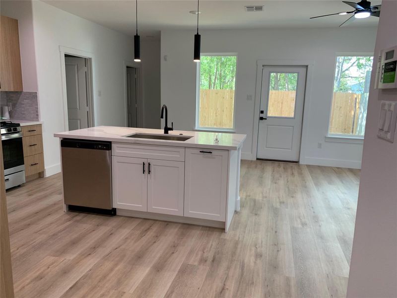 Furnished interior view inside a new home in , Houston (Image 10). Furnished interior view inside a new home in , Houston (Image 10).