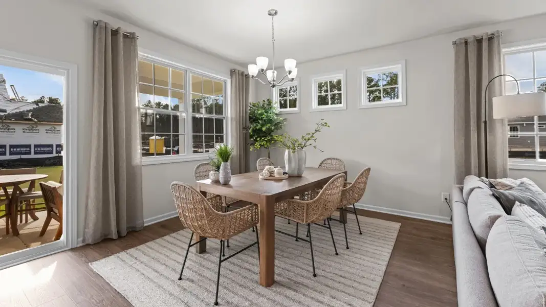 Furnished interior view inside a new home in Chambray, New Bern (Image 11).