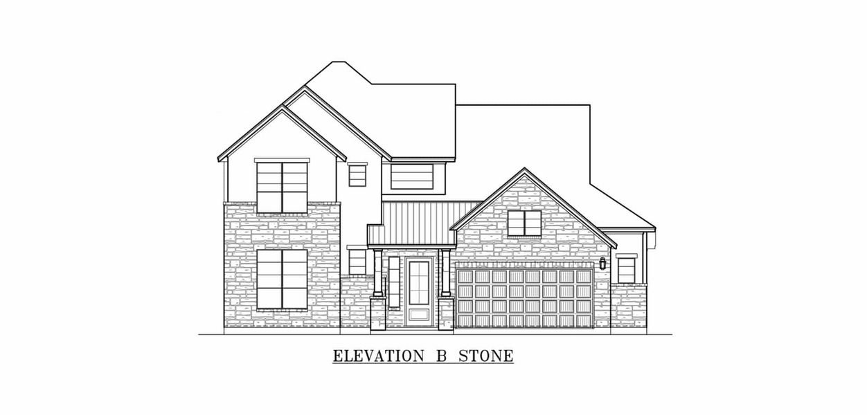 Exterior rendering of this home design in Prominence – Now Selling, San Antonio, TX (Image 7). Exterior rendering of this home design in Prominence – Now Selling, San Antonio, TX (Image 7).
