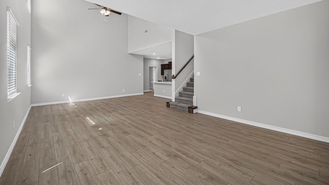 Spacious, unfurnished interior of a new home in Magnolia at Legacy Hills, Celina (Image 5).