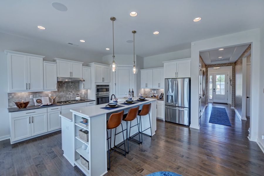 Representative furnished interior of a home built from the Laney by Taylor Morrison in River Falls, Tega Cay (Image 11).