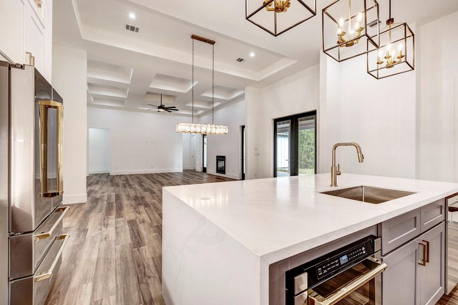 Furnished interior view inside a new home in , Magnolia (Image 6).