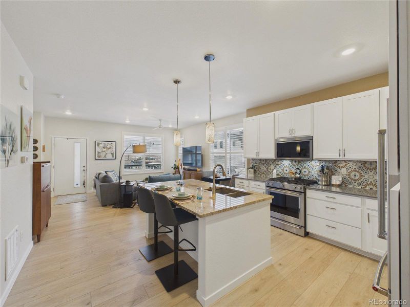 Furnished interior view inside a new home in Whisper Village, Arvada (Image 23).