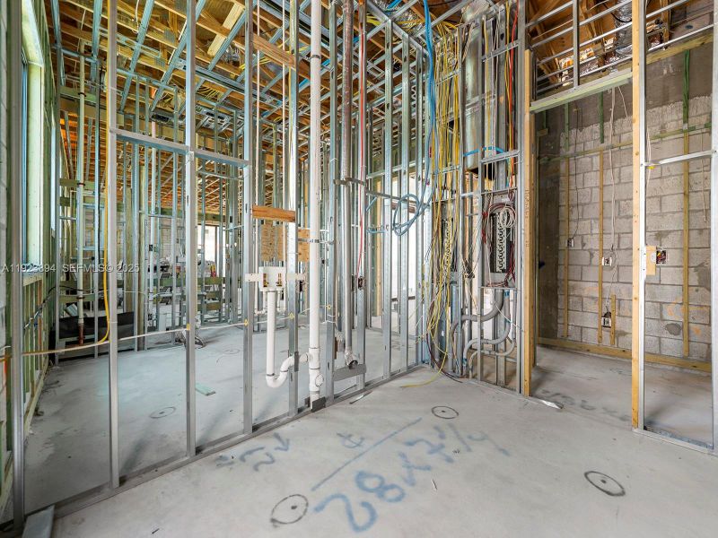 In-progress construction of a new home in , Miami, FL (Image 19). In-progress construction of a new home in , Miami, FL (Image 19).