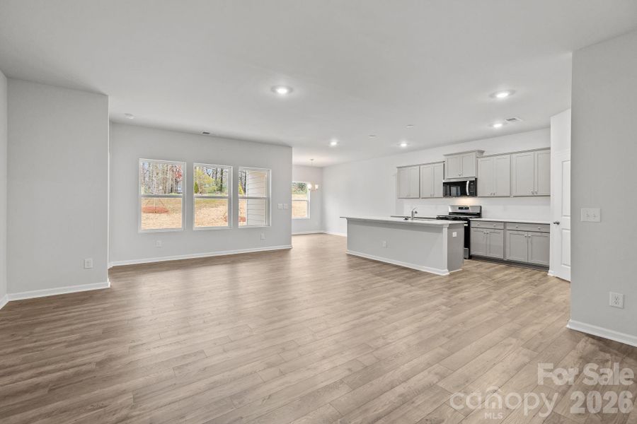 Spacious, unfurnished interior of a new home in Cottages at Wingate, Wingate (Image 27).