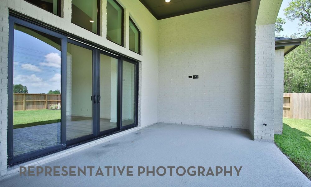 Exterior details and patio area of a home in Jubilee, Hockley (Image 2). Exterior details and patio area of a home in Jubilee, Hockley (Image 2).