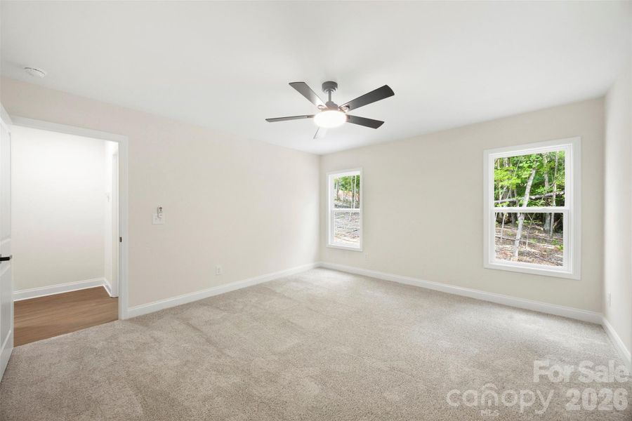Spacious, unfurnished interior of a new home in , Albemarle (Image 22).