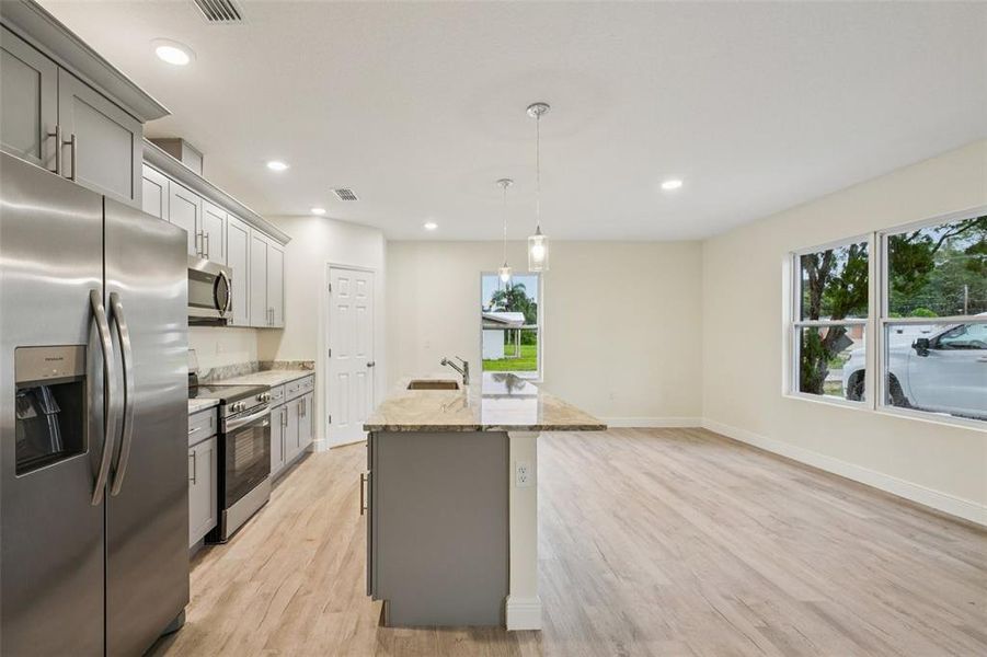 Furnished interior view inside a new home in , Lakeland (Image 15).