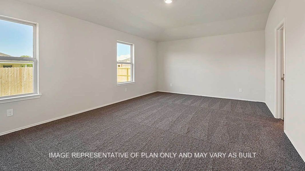 Spacious, unfurnished interior of a new home in Liberty Village, Brenham (Image 11).