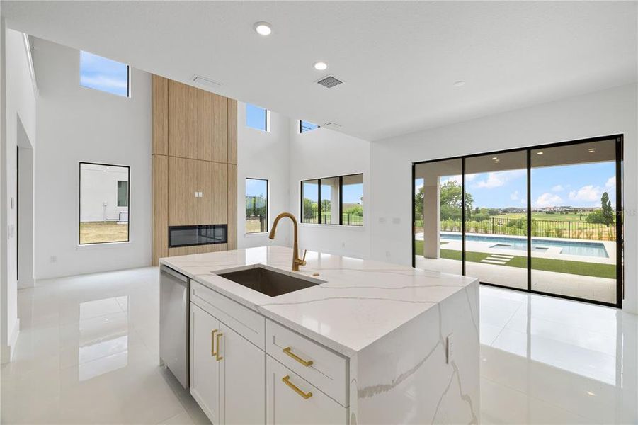 Furnished interior view inside a new home in , Montverde (Image 17).