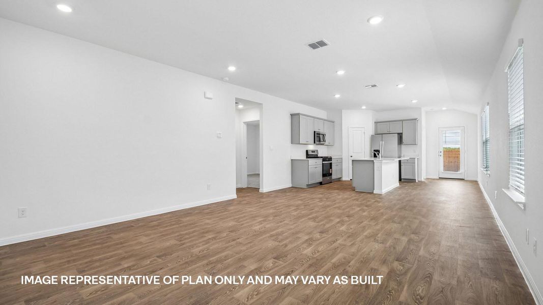 Spacious, unfurnished interior of a new home in Southgrove, Kyle (Image 11).