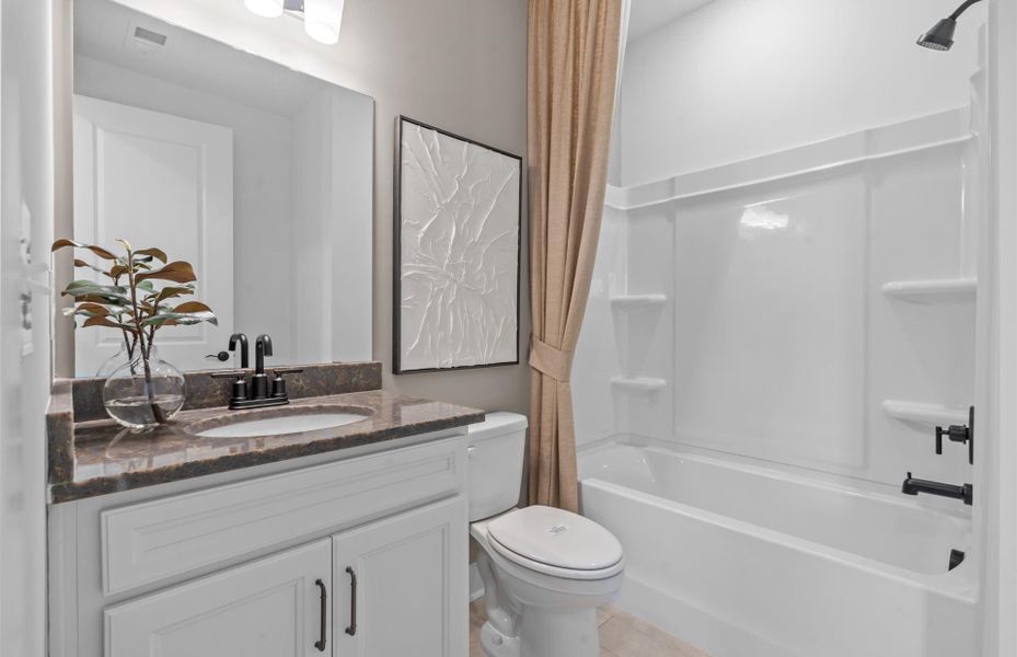 Representative furnished interior of a home built from the Contour by Del Webb in Del Webb Greenville, Greenville (Image 15).