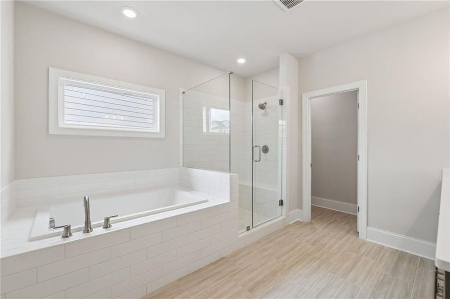 Furnished interior view inside a new home in Waterhaven, Cumming (Image 10).