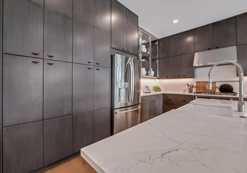 Furnished interior view inside a new home in Apex at Avenir, Palm Beach Gardens (Image 46).