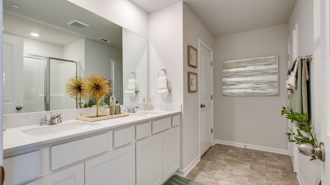 Furnished interior view inside a new home in River Landing Townhomes, Murfreesboro (Image 21). Furnished interior view inside a new home in River Landing Townhomes, Murfreesboro (Image 21).