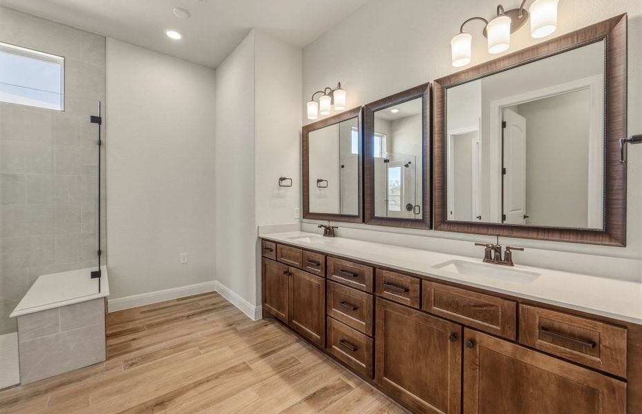 Furnished interior view inside a new home in Sun City Texas, Georgetown (Image 15).