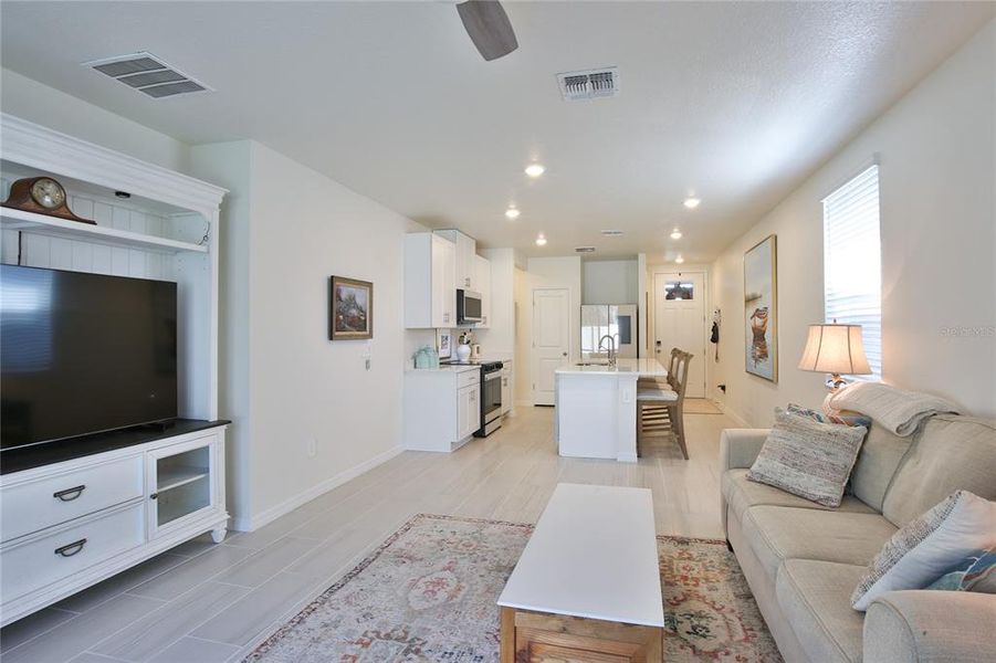 Sleek New Tile Flooring